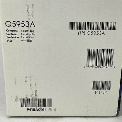 Set of  3 New HP Laserjet 643A Yellow/Cyan/Magenta Toner Cartridge Q5951A/Q5953A/Q5952A