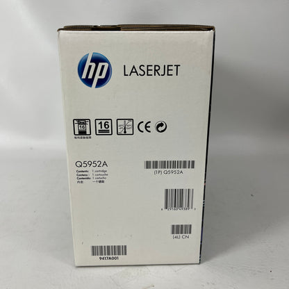 New HP 643A Yellow Original LaserJet Toner Cartridge 10,000 Pages Q5952A