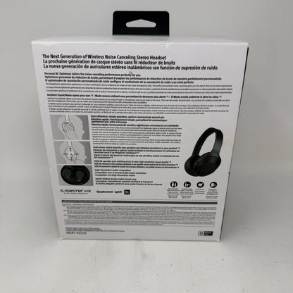 Sony MDR-1000X Wireless Noise Cancelling Stereo Headset Black