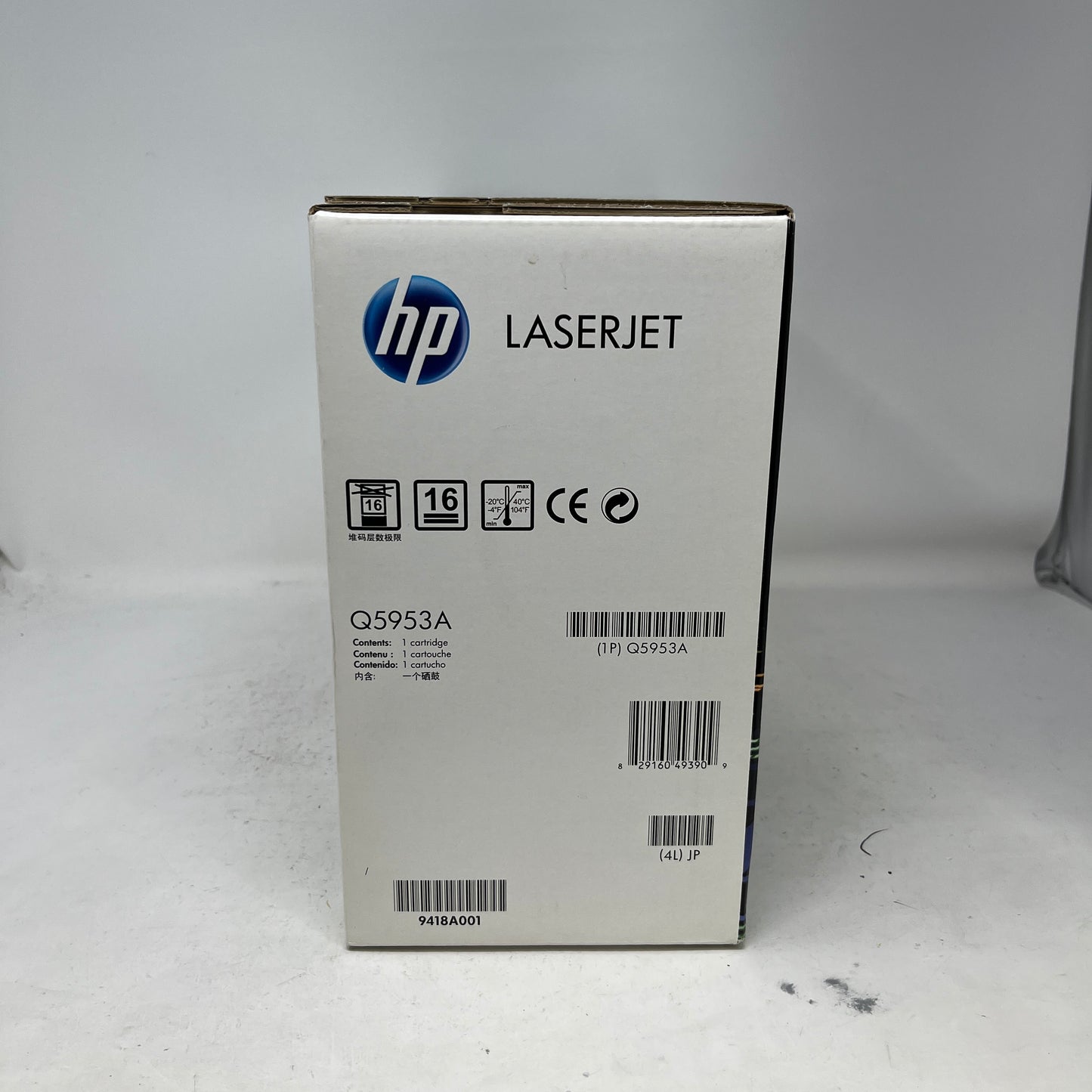 New HP Colour LaserJet 643A Magenta Original Toner Cartridge Q5953A
