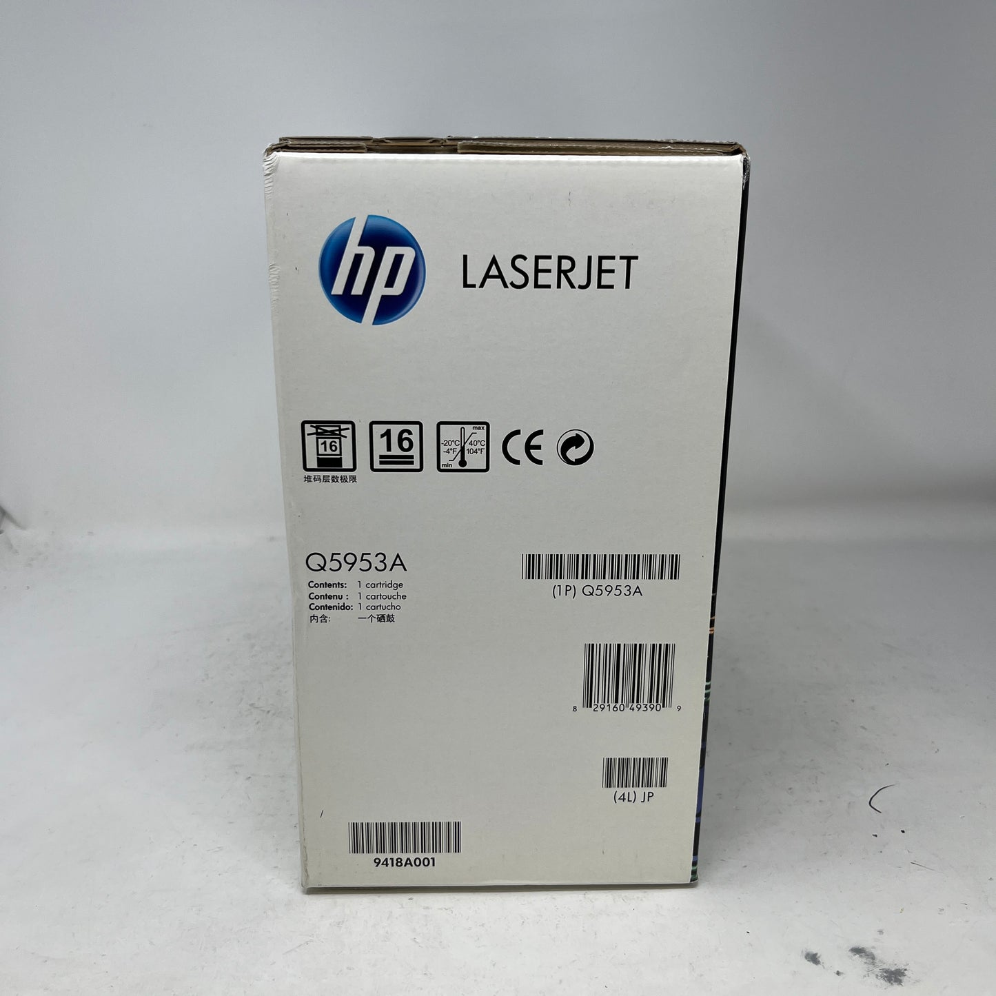 New HP Colour LaserJet 643A Magenta Original Toner Cartridge Q5953A
