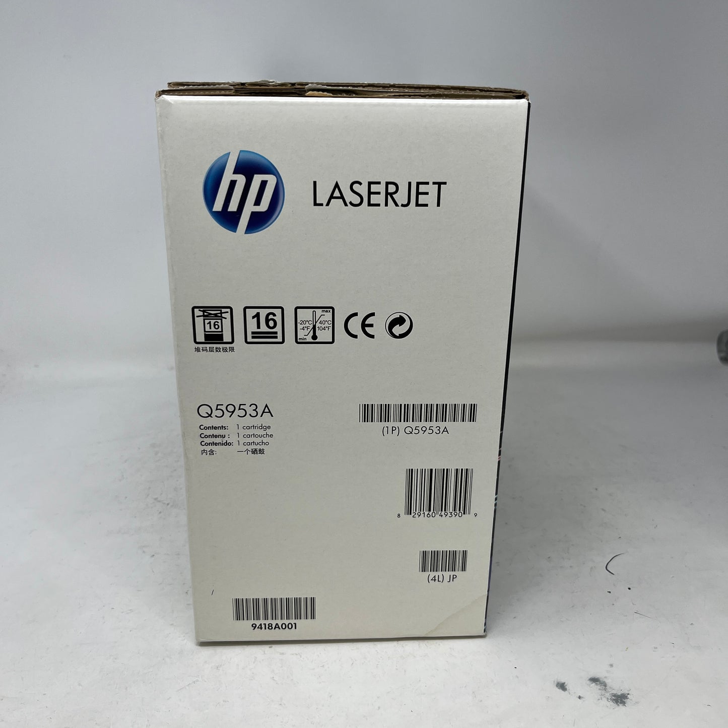 New HP Colour LaserJet 643A Magenta Original Toner Cartridge Q5953A