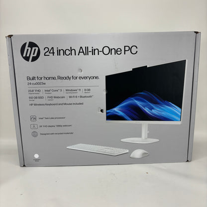 New HP OmniStudio AIO 24 CU0023W 23.8" Core 3 N350 3.90GHz 8GB RAM 512GB SSD