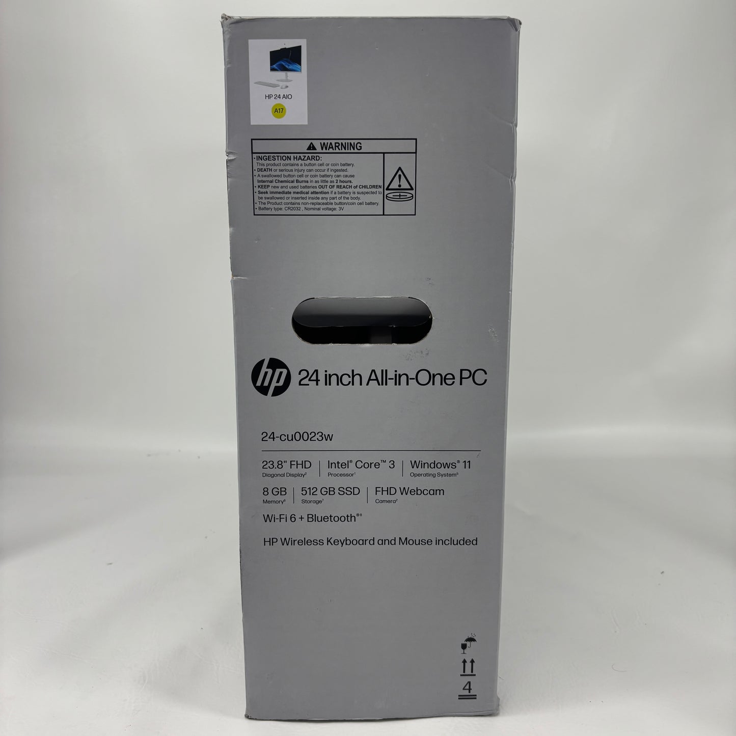 New HP OmniStudio AIO 24 CU0023W 23.8" Core 3 N350 3.90GHz 8GB RAM 512GB SSD