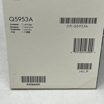 New HP Colour LaserJet 643A Magenta Original Toner Cartridge Q5953A