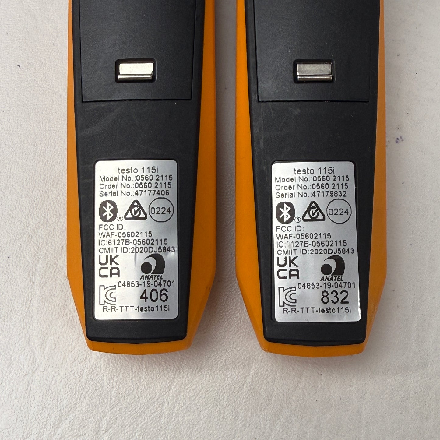 Testo 550S Refrig Test Kit Smart Digital Manifold 0564 5500