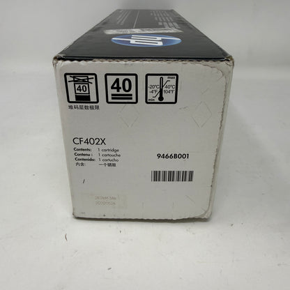 New HP LaserJet 201X Yellow 2300 Pages Original Toner CF402X