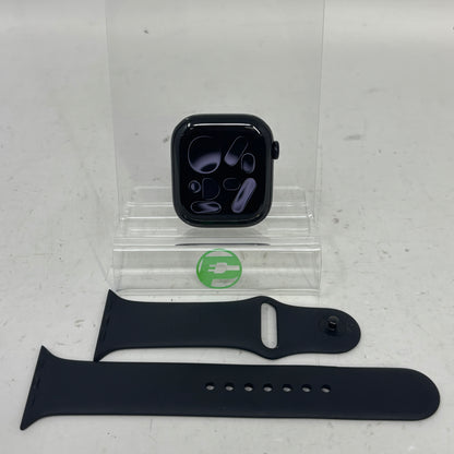 GPS Only Apple Watch Series 11 46MM Jet Black Aluminum Black Sport Band MEUX4LW/A