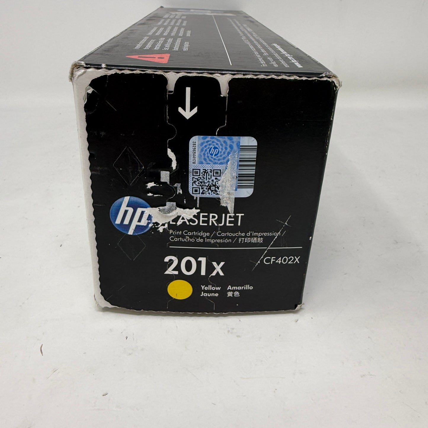 New HP LaserJet 201X Yellow 2300 Pages Original Toner CF402X