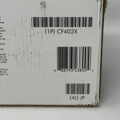 New HP LaserJet 201X Yellow 2300 Pages Original Toner CF402X