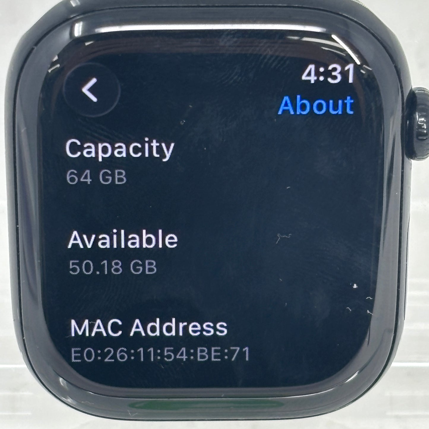 GPS Only Apple Watch Series 11 46MM Jet Black Aluminum Black Sport Band MEUX4LW/A
