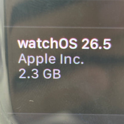 GPS Only Apple Watch Series 11 46MM Jet Black Aluminum Black Sport Band MEUX4LW/A