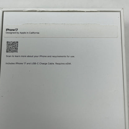 Factory Unlocked Apple iPhone 17 256GB Lavender MG494LL/A