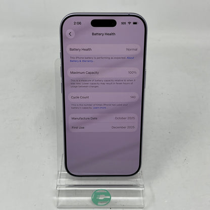 Factory Unlocked Apple iPhone 17 256GB Lavender MG494LL/A
