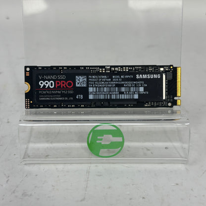 Samsung 2280mm V-Nand 990 Pro 4TB M.2 NVMe Gen 4.0 x 4 SSD MZ-V9P4T0