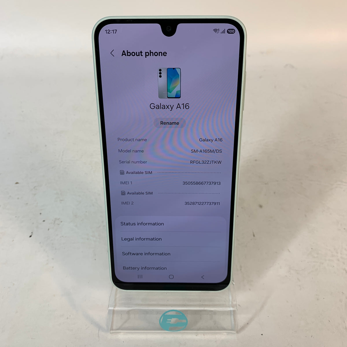 Samsung Galaxy A16 4GB RAM 128GB SM-A165M Light Green