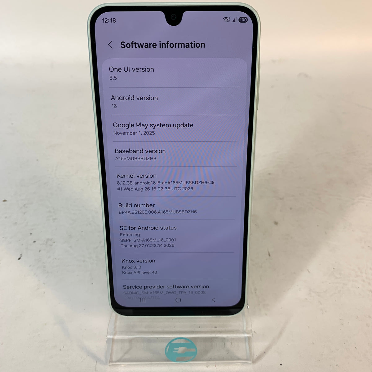 Samsung Galaxy A16 4GB RAM 128GB SM-A165M Light Green