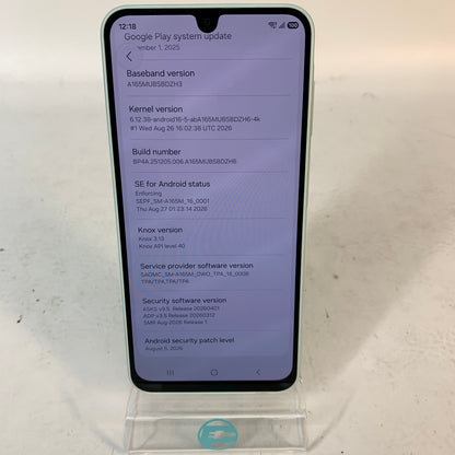 Samsung Galaxy A16 4GB RAM 128GB SM-A165M Light Green