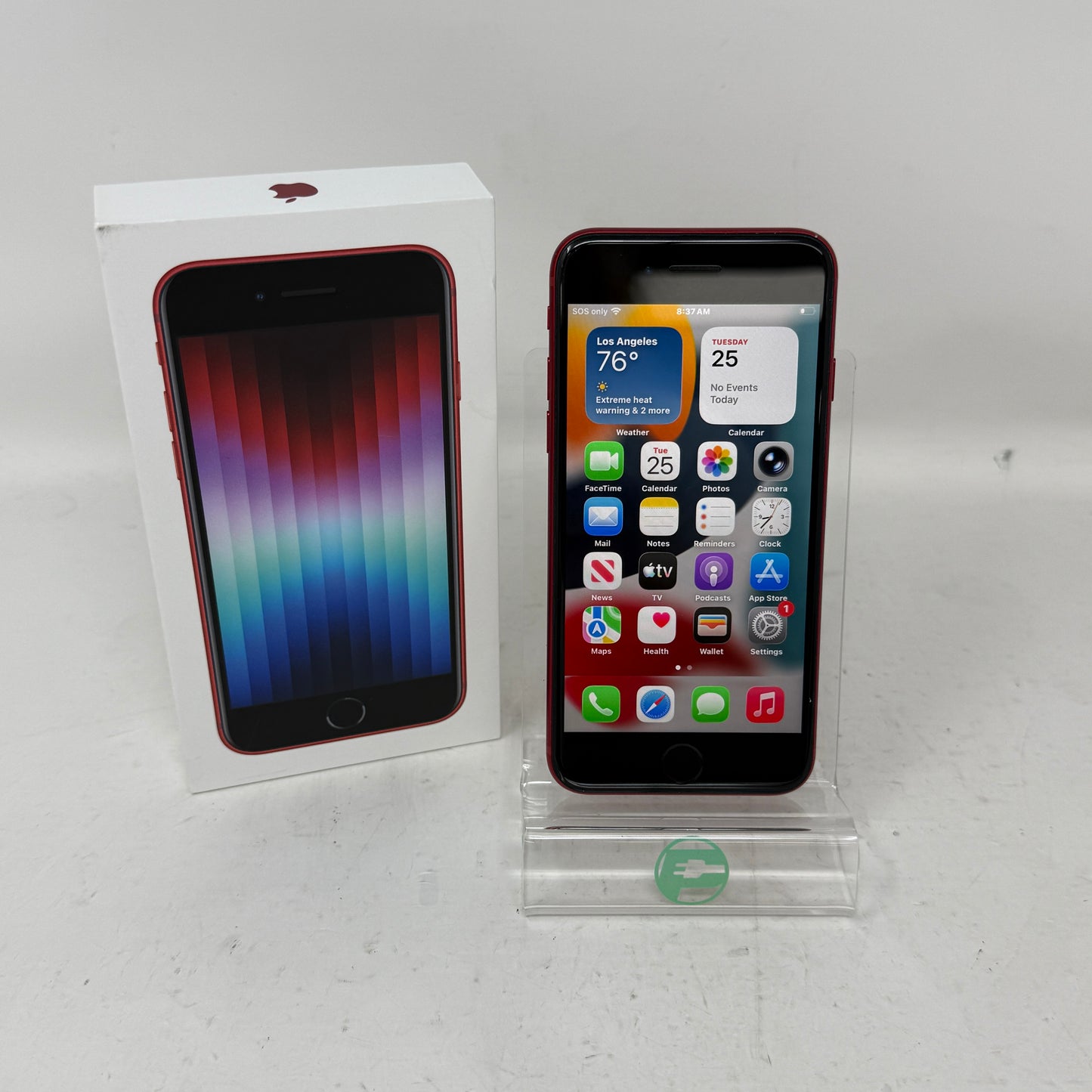 Factory Unlocked Apple iPhone SE 3rd Gen 64GB Product Red MMX73LL/A