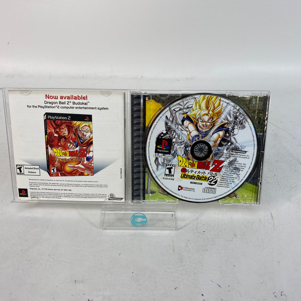Dragon Ball Z Ultimate Battle 22 (Sony PlayStation 1 PS1, 2003)