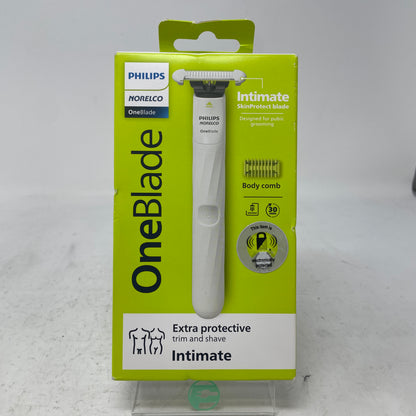 New Philips Norelco Oneblade Unisex Intimate Pubic & Personal Body Groomer/Trimmer QP1924/70