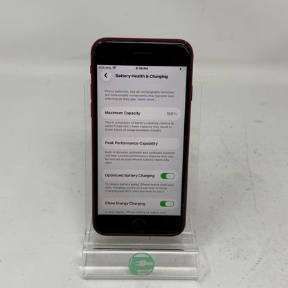 Factory Unlocked Apple iPhone SE 3rd Gen 64GB Product Red MMX73LL/A