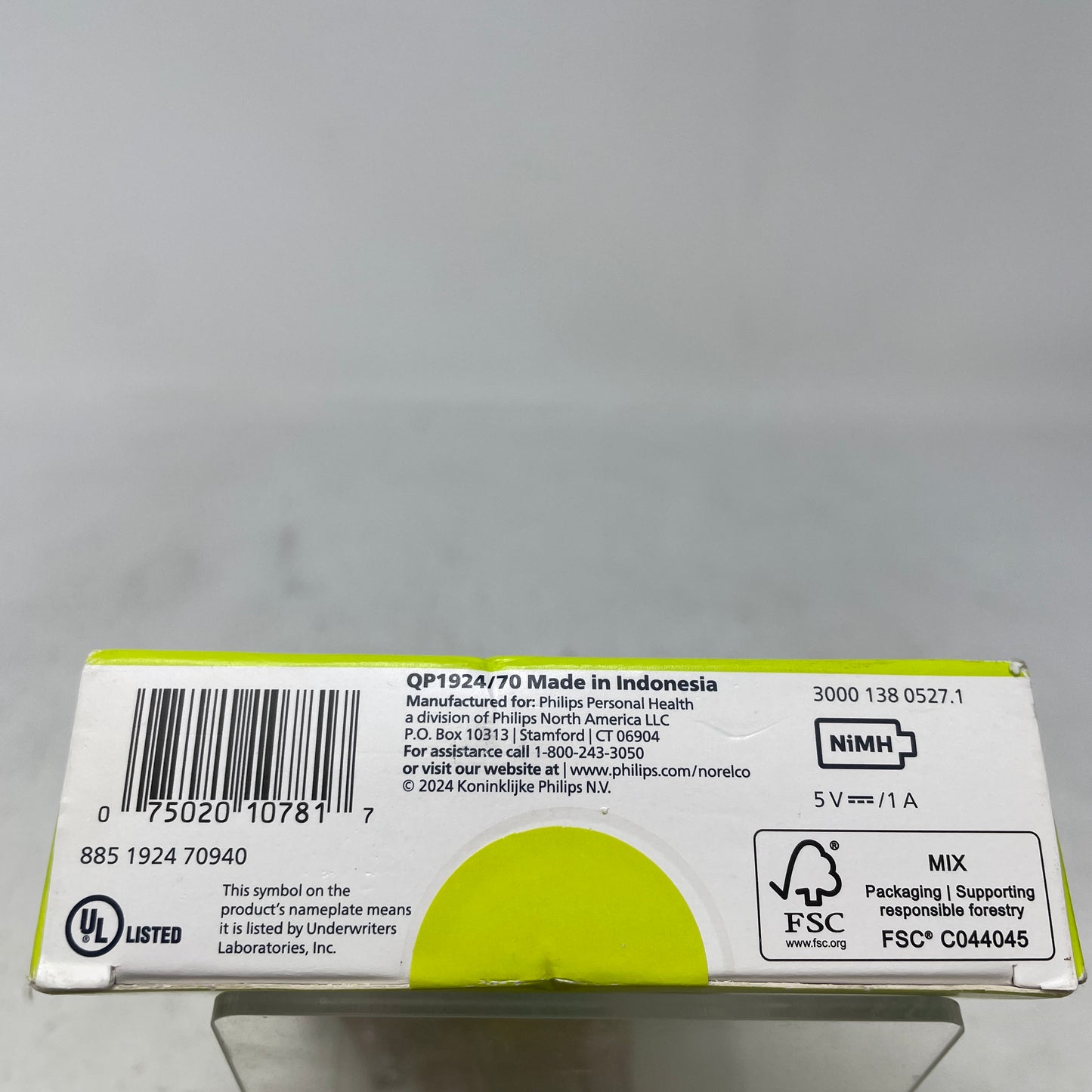 New Philips Norelco Oneblade Unisex Intimate Pubic & Personal Body Groomer/Trimmer QP1924/70