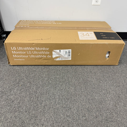 LG 34" 34WN650-W LED-Backlit LCD IPS UltraWide Monitor