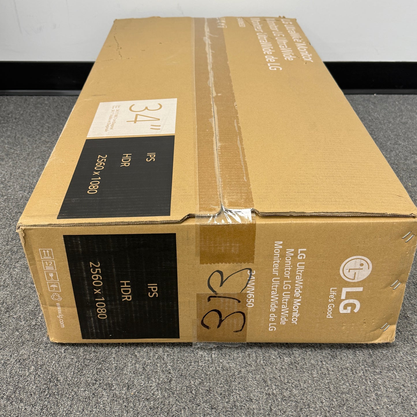 LG 34" 34WN650-W LED-Backlit LCD IPS UltraWide Monitor