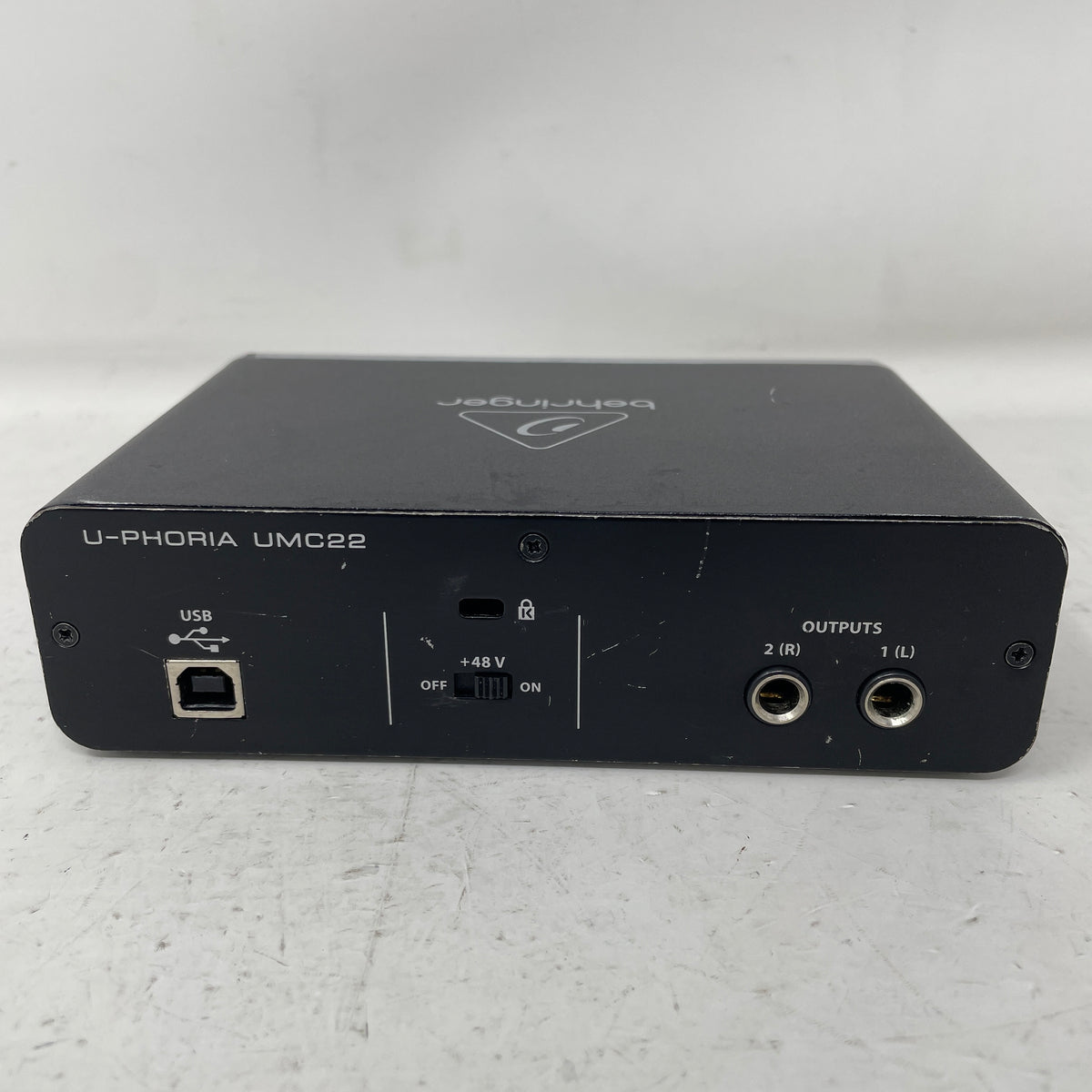 Behringer U-Phoria UMC22 2-Channel USB Audio Interface