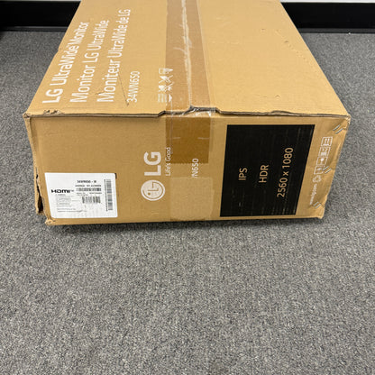 LG 34" 34WN650-W LED-Backlit LCD IPS UltraWide Monitor