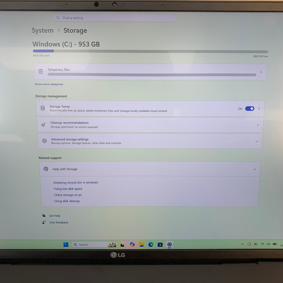 LG Gram 16Z90S-H.ADB9U1 Core Ultra 7 155H 3.8GHz 32GB RAM 2TB SSD