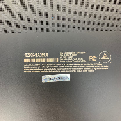 LG Gram 16Z90S-H.ADB9U1 Core Ultra 7 155H 3.8GHz 32GB RAM 2TB SSD