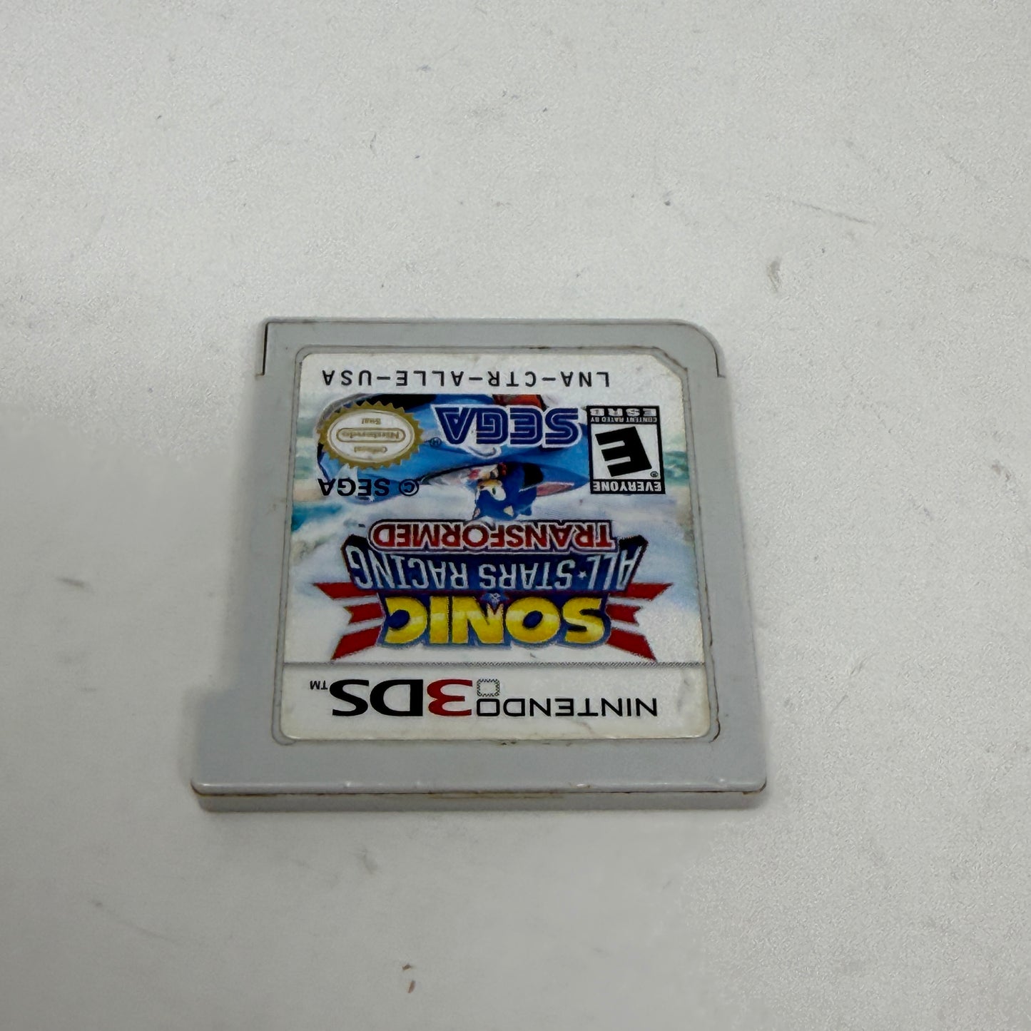 Sonic & All-Stars Racing Transformed (Nintendo 3DS, 2013) Cartridge Only 