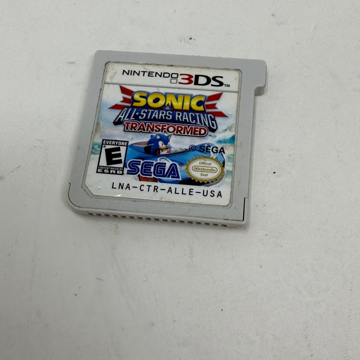 Sonic & All-Stars Racing Transformed (Nintendo 3DS, 2013) Cartridge Only 