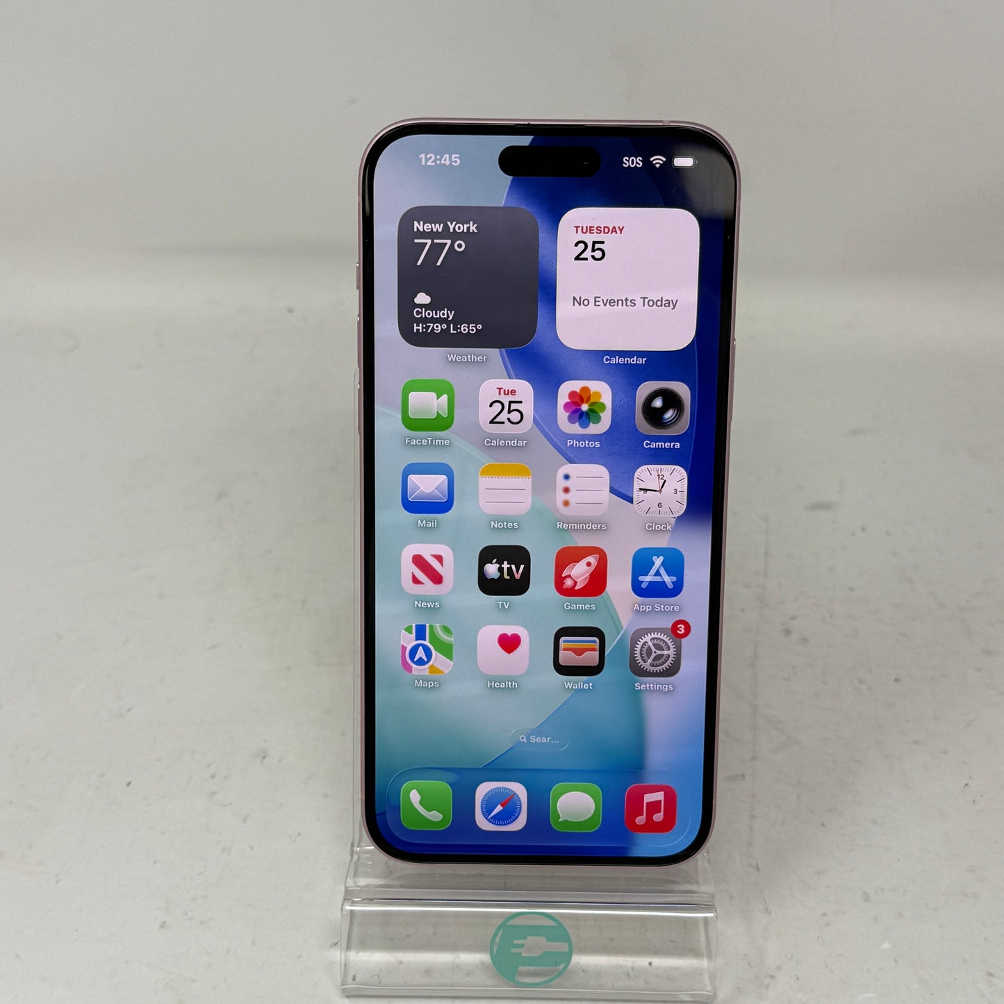 Factory Unlocked Apple iPhone 15 Plus 128GB Pink MTXT3LL/A