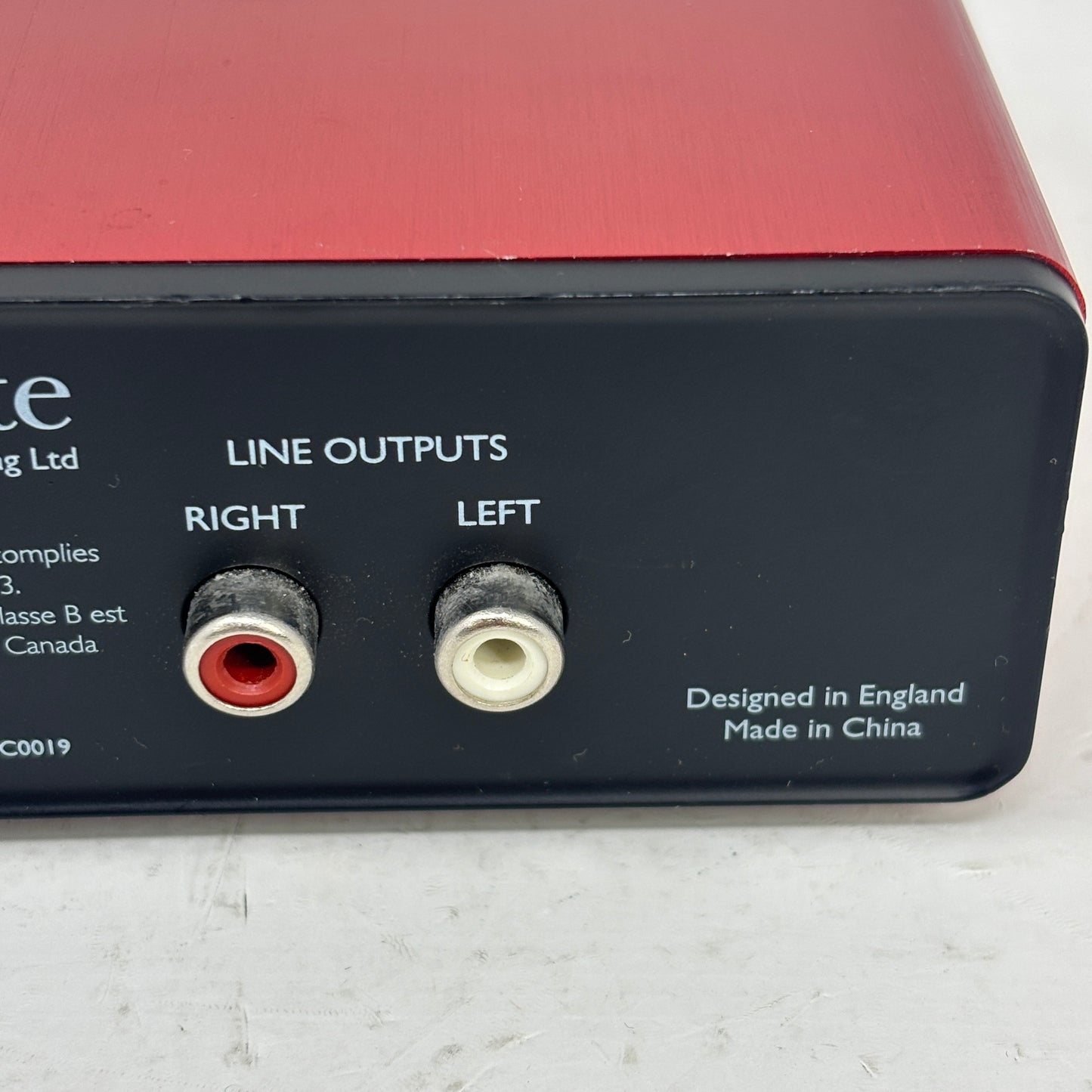Focusrite Scarlett Solo 2nd Gen  USB Audio Interface NMB-003