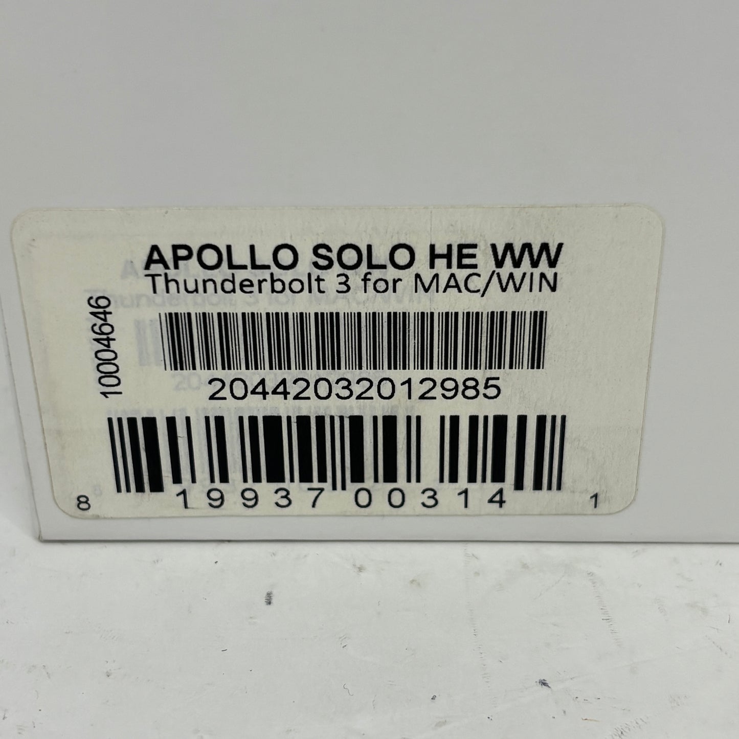 Universal Apollo Solo Heritage Edition Thunderbolt 3 Audio Interface UA-APLS-HE