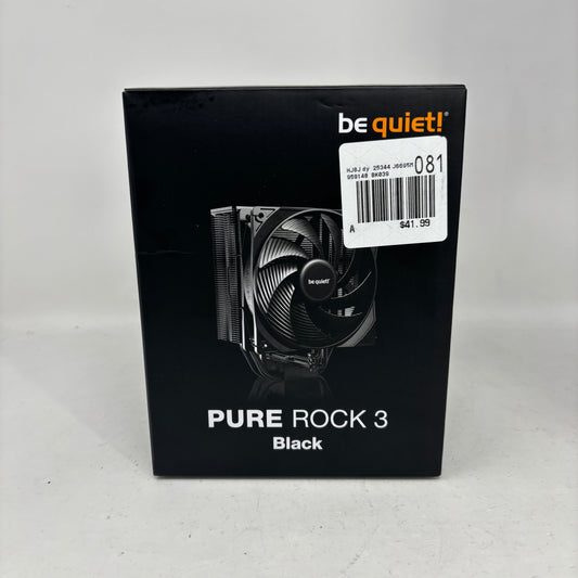New be quiet! Pure Rock 3 120mm Rifle CPU Air Cooler ATX Full BK039