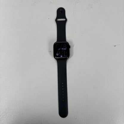 GPS Only Apple Watch Series 11 46MM Black Aluminum Black Sport Band MEUX4LW/A