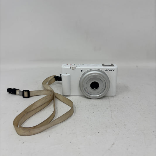 Sony ZV-1F 20.1MP Digital Point-And-Shoot Camera White
