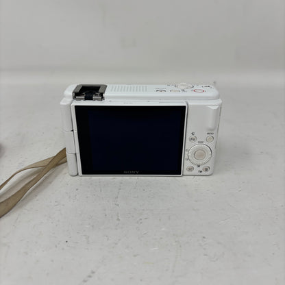 Sony ZV-1F 20.1MP Digital Point-And-Shoot Camera White