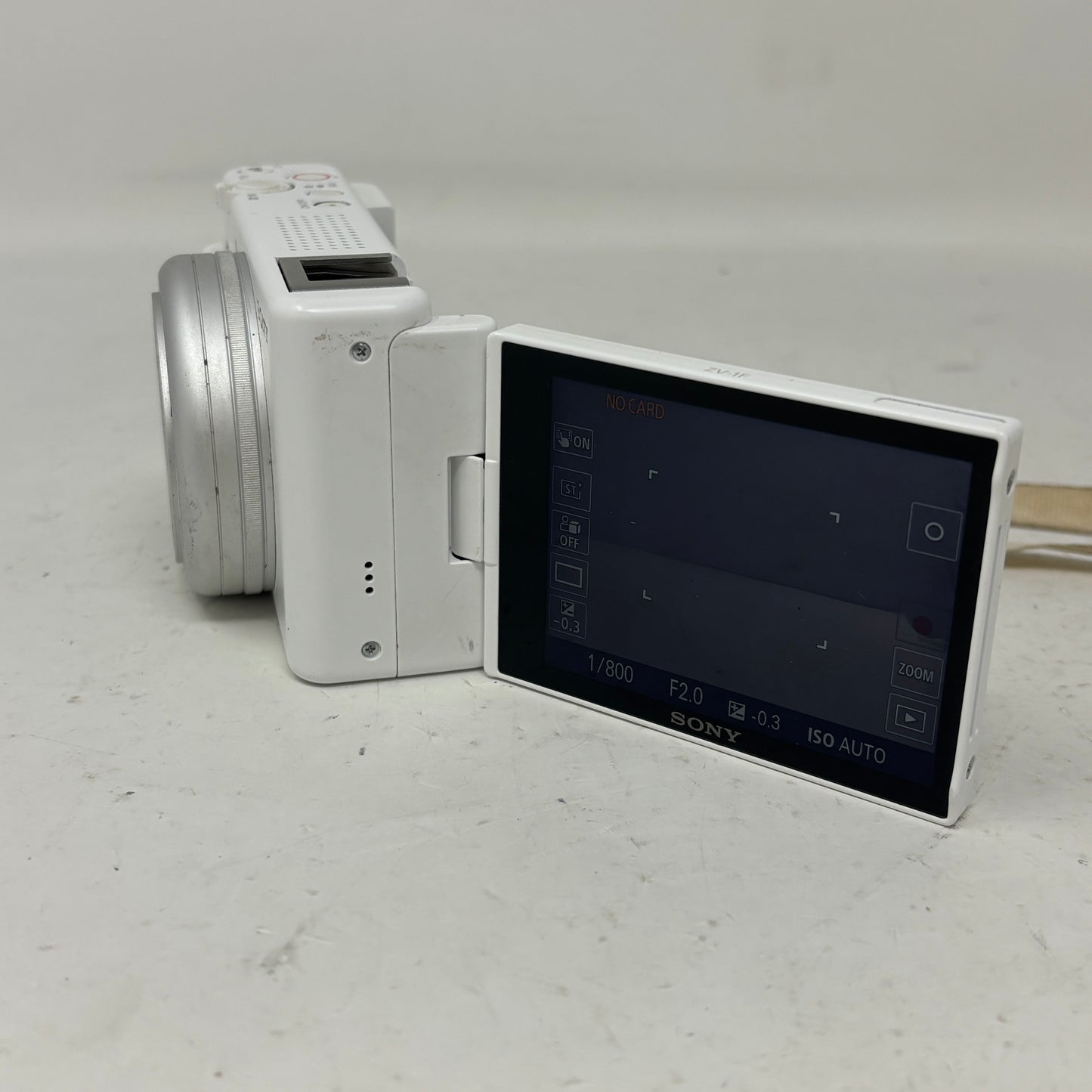 Sony ZV-1F 20.1MP Digital Point-And-Shoot Camera White