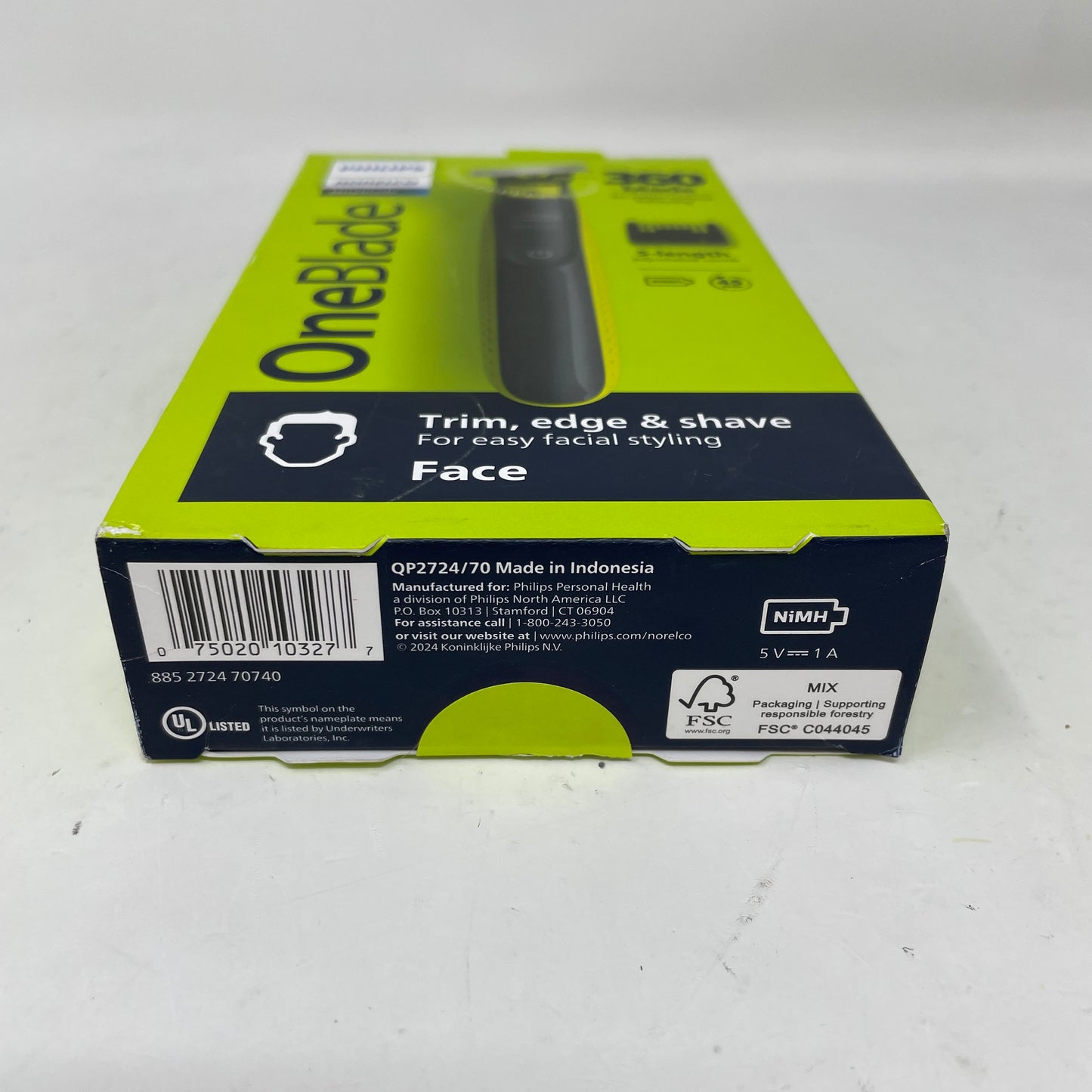 New Philips OneBlade 360 Blade Electric Trimmer QP2724/70