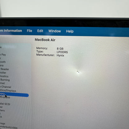 2024 Apple MacBook Air 15" M3 10C GPU 4.0GHz 8GB RAM 256GB SSD MRYU3LL/A
