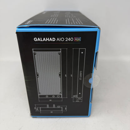 New Lian Li GA-240B CPU Liquid Cooler (AIO) GA-240B BLACK