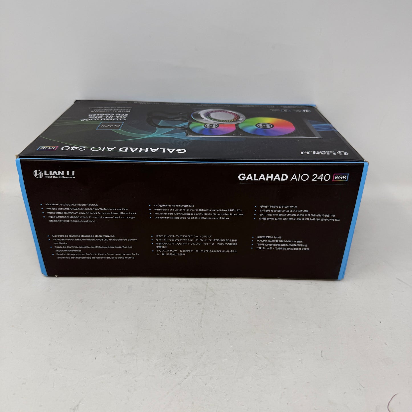 New Lian Li GA-240B CPU Liquid Cooler (AIO) GA-240B BLACK
