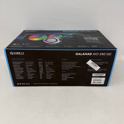 New Lian Li GA-240B CPU Liquid Cooler (AIO) GA-240B BLACK