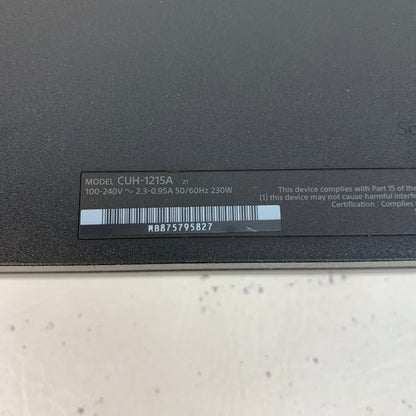 Sony PlayStation 4 500GB Black Console Gaming System CUH-1215A
