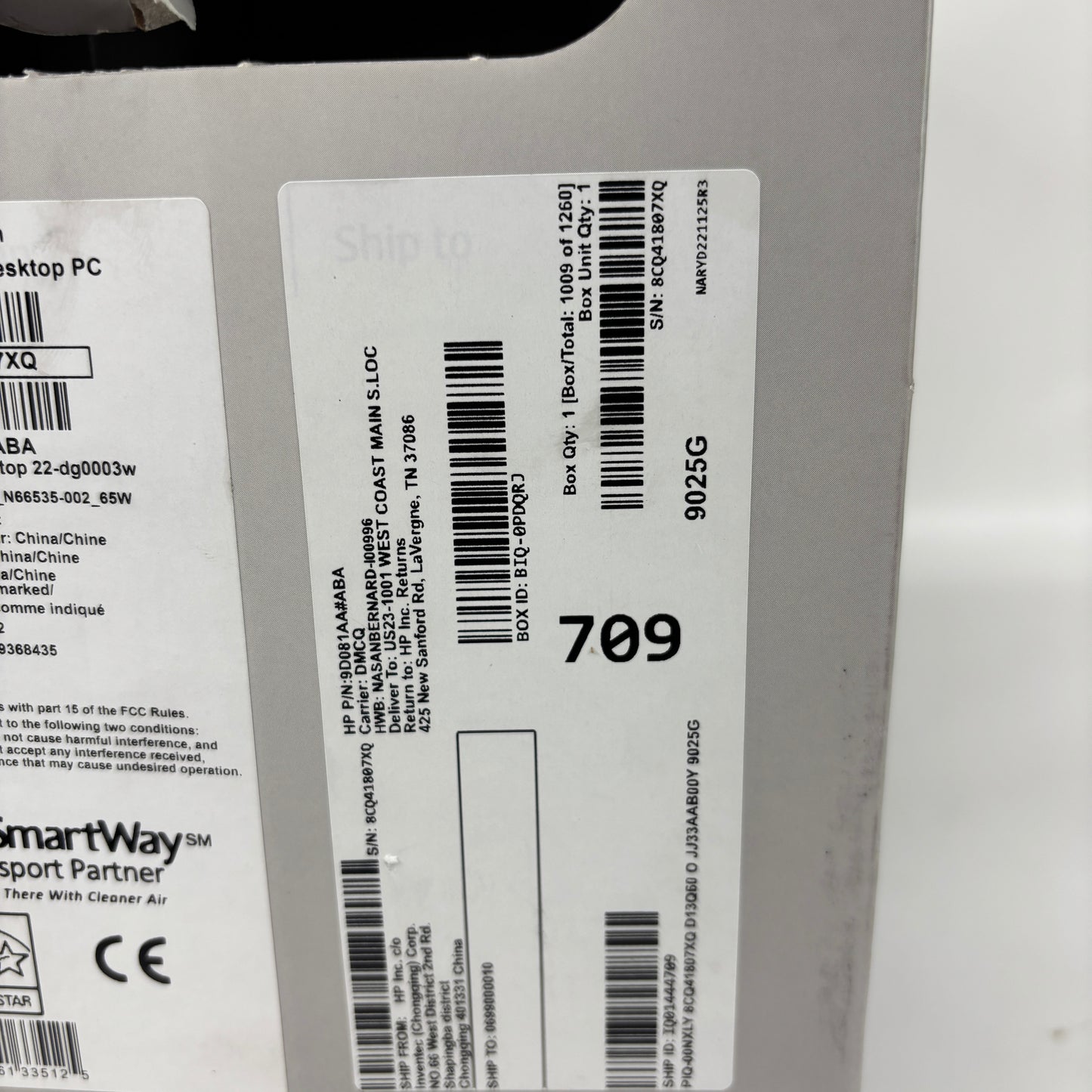 New HP 22-DG0003W AIO 21.45" Intel Pentium J5040  2.00GHz 8GB RAM 128GB SSD